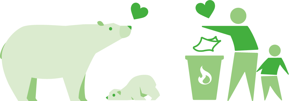 Sustainable illustration